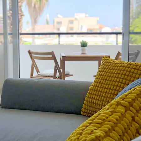 Large Close To Finikoudes With 2 Balconies Apartment